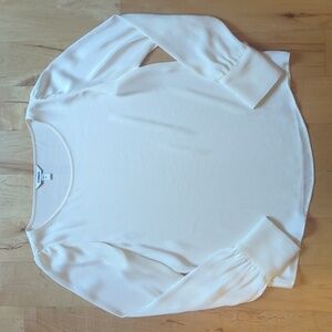 EUC/NWOT Express Puff Sleeve Button-Cuff Top